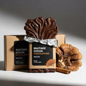 Maitake Cocoa Chocolate Bar
